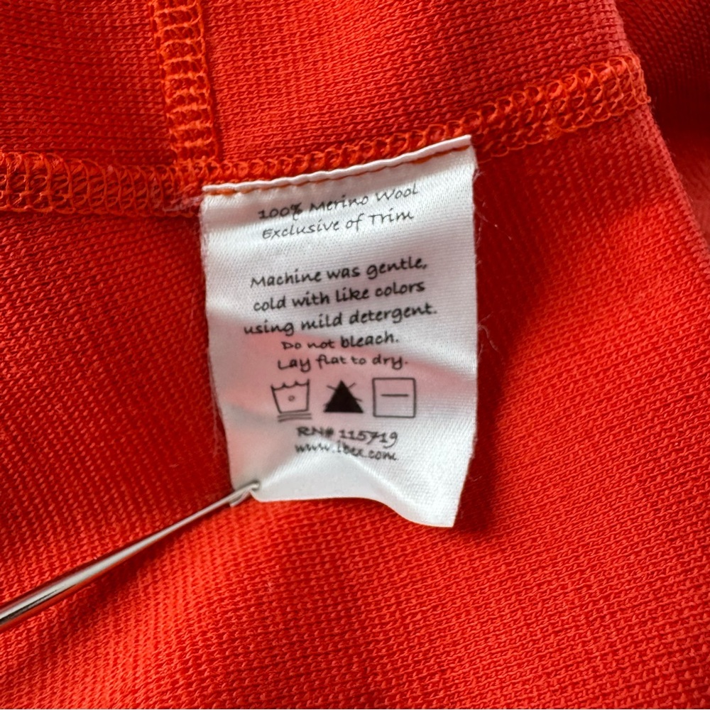 ibex Red Full-Zip Women's Jacket - Picture 9 of 11